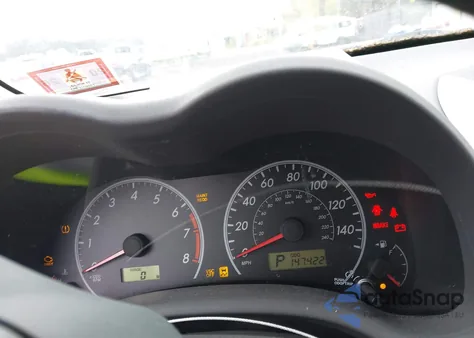 2010 Toyota Corolla Le z USA, uszkodzony, nr VIN 2T1BU4EE6AC525760